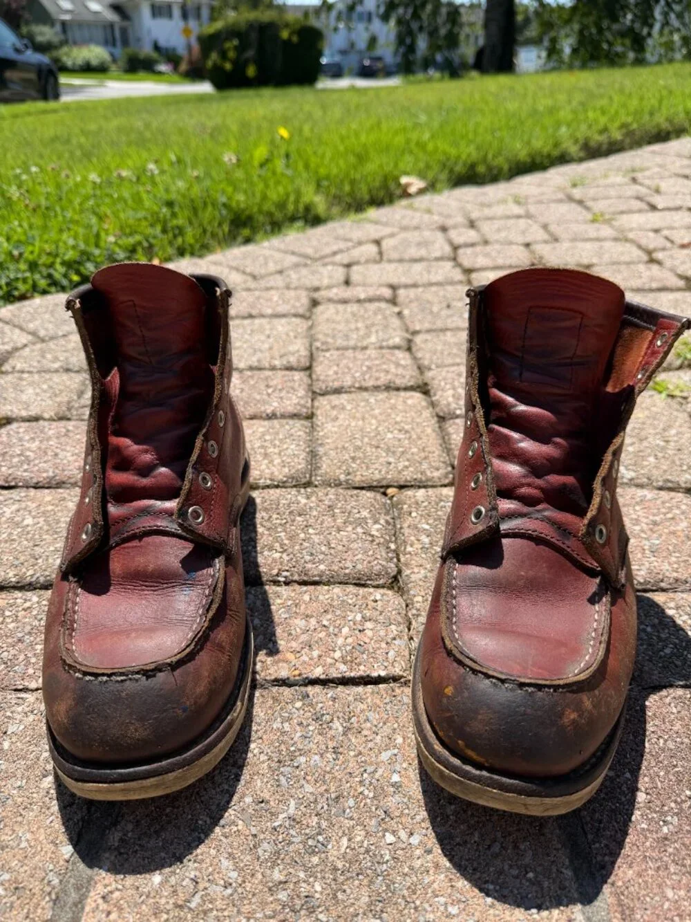Red Wing Moc Toe Boot 8131 Size 10.5 D 6